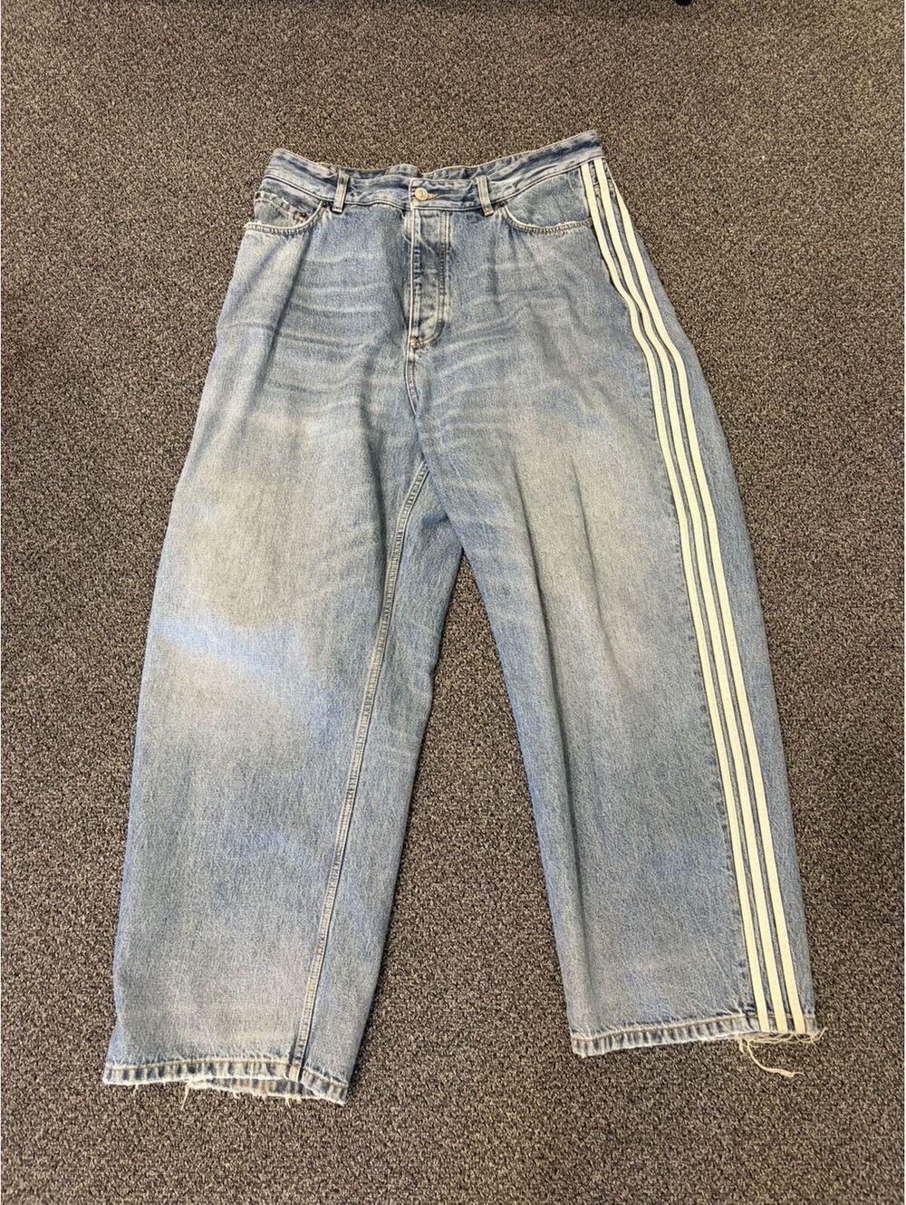 Balenciaga x adidas jeans size medium